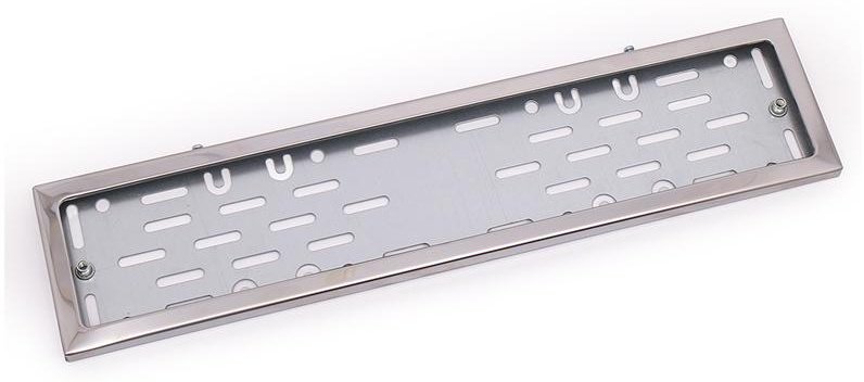 Рамка для номера Dollex SPL25 хром купить,NaN