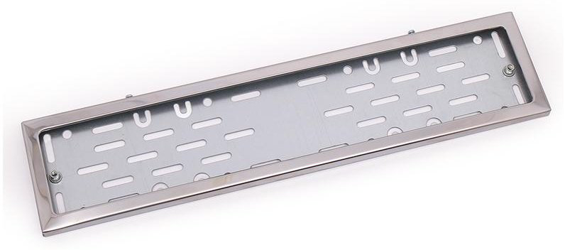 Рамка для номера Dollex SPL25 хром купить,NaN