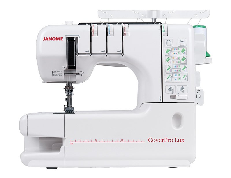 Распошивальная машина Janome Cover Pro Lux белая