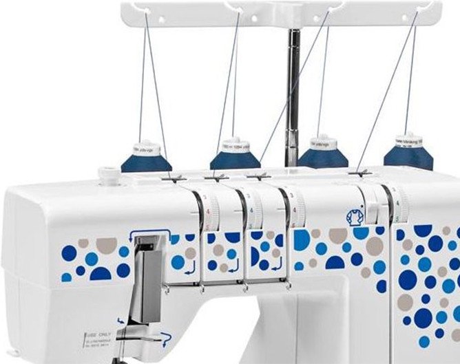 Оверлок Elna easycover белый - ForteMarket Оверлок Elna easycover белый купить,0