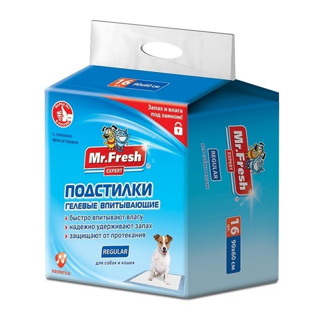 Подстилки Mr.Fresh Expert Regular F503 16шт