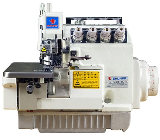 Оверлок Shunfa SF958-4D серый