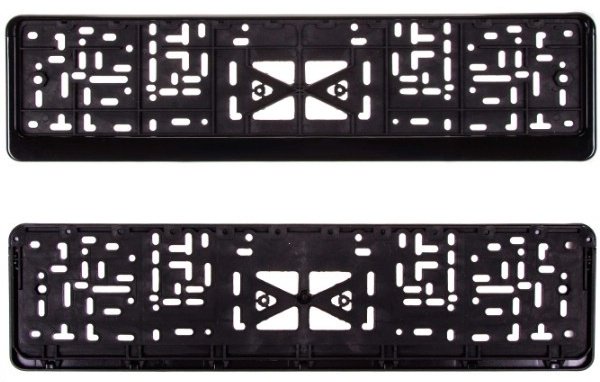 Рамка для номера Skyway S04102003 черный купить,NaN