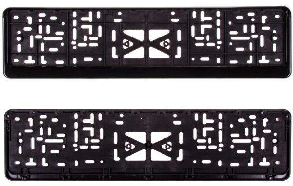 Рамка для номера Skyway S04102003 черный купить,NaN