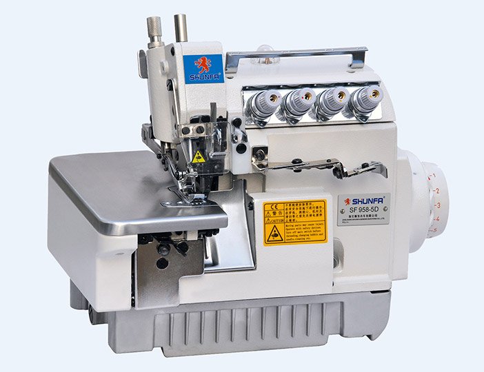 Оверлок Shunfa SF958-5D серый