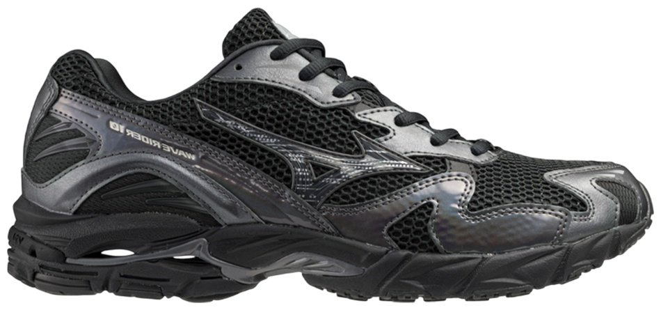 Кроссовки Mizuno Wave Rider 10 черный купить,NaN