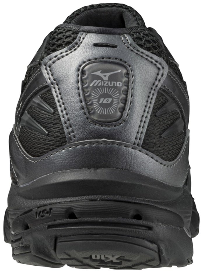 Кроссовки Mizuno Wave Rider 10 черный купить,NaN