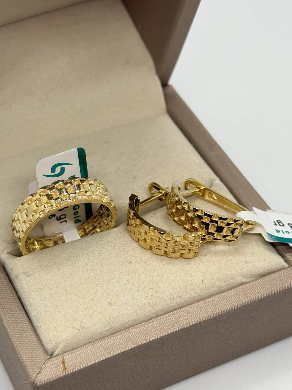 Комплект Italy Gold 154656647 золото 5.78гр 17.5р - ForteMarket Комплект Italy Gold 154656647 золото 5.78гр 17.5р купить,454800