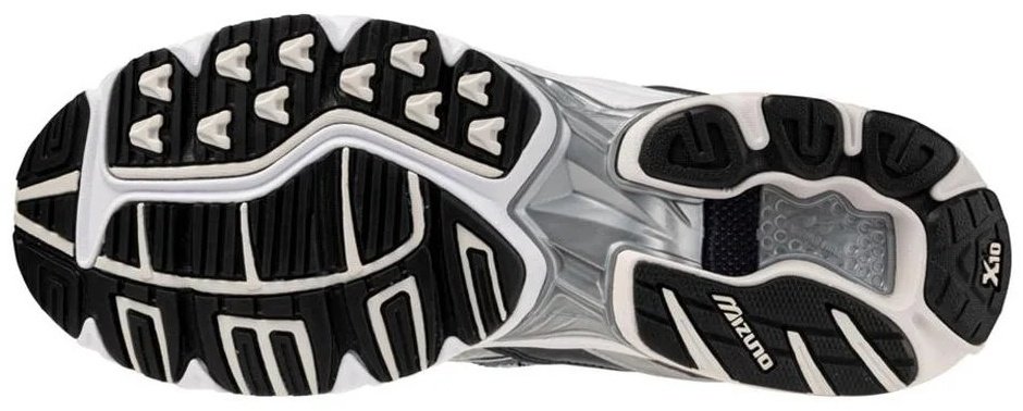 Кроссовки Mizuno белый, серебристый, черный