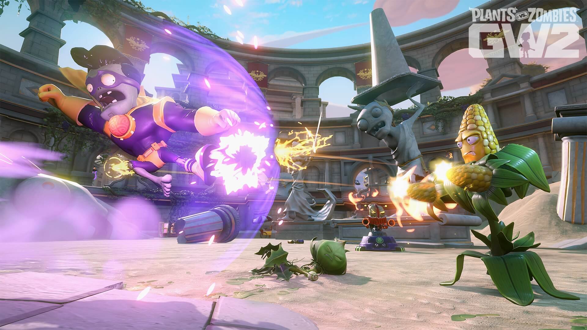 Видеоигра для PS4 Plants vs Zombies Garden Warfare 2 купить,NaN