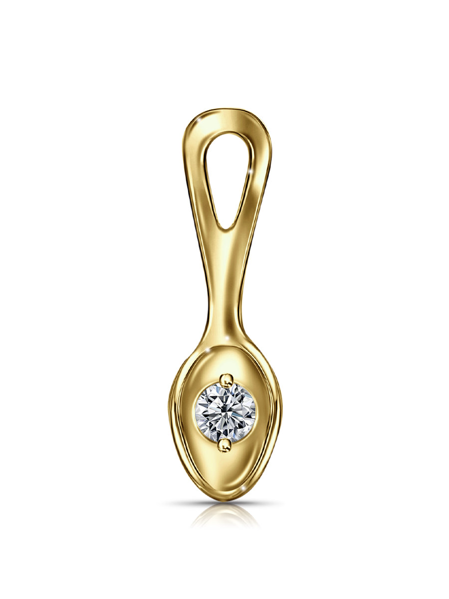Ложка-загребушка Veronika Jewelry Лз330-3227 золото 0.13гр купить,16900
