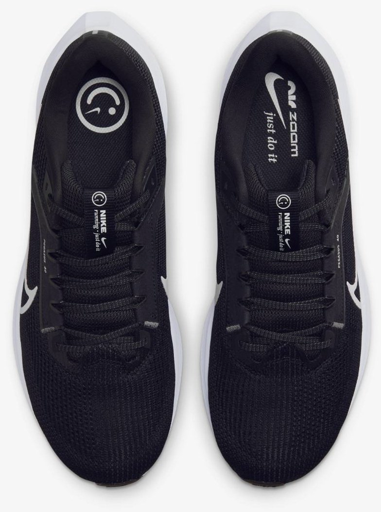 Кроссовки Nike Air Zoom Pegasus 40 Wide черный, белый купить,NaN