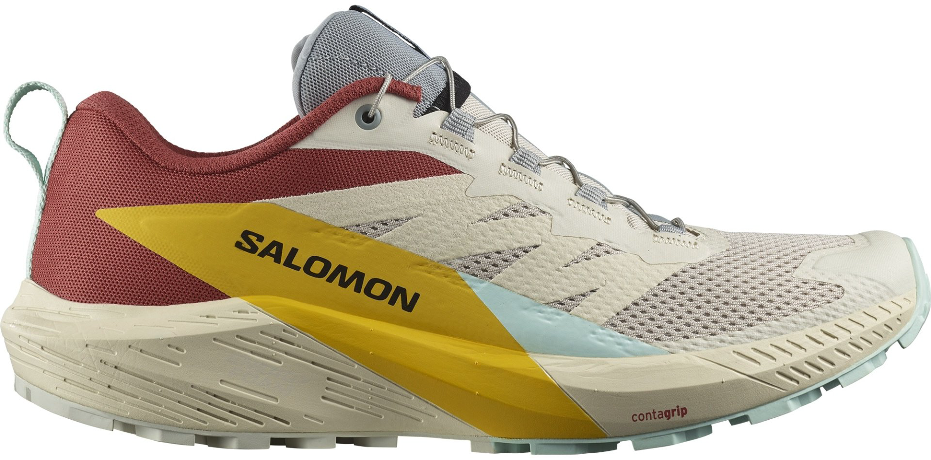 Кроссовки Salomon Sense ride 5 бежевый купить,NaN