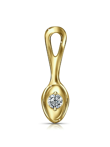 Ложка-загребушка Veronika Jewelry Лз330-3227 золото 0.13гр