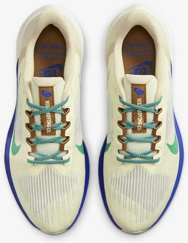 Кроссовки Nike AIR WINFLO 9 PRM желтый купить,NaN