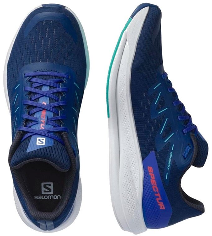 Salomon Spectur L41589900 белый, синий купить,NaN