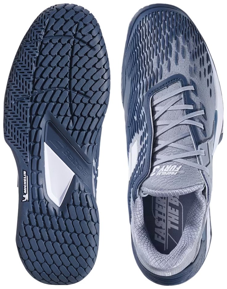 Кроссовки Babolat Propulse Fury 3 AC серый купить,NaN