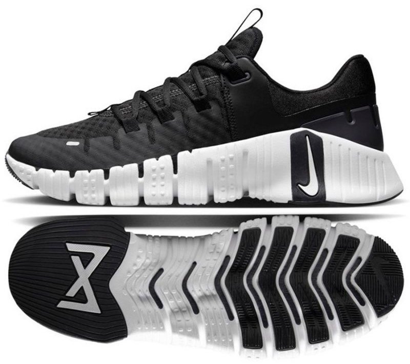 Кроссовки Nike Free Free Metcon 5 DV3949-001 черный, белый 42 купить,NaN
