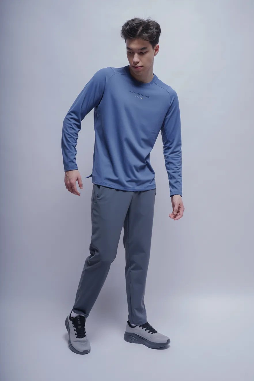 Лонгслив Anta 852515405-4 синие XXL 54-56 купить,15690