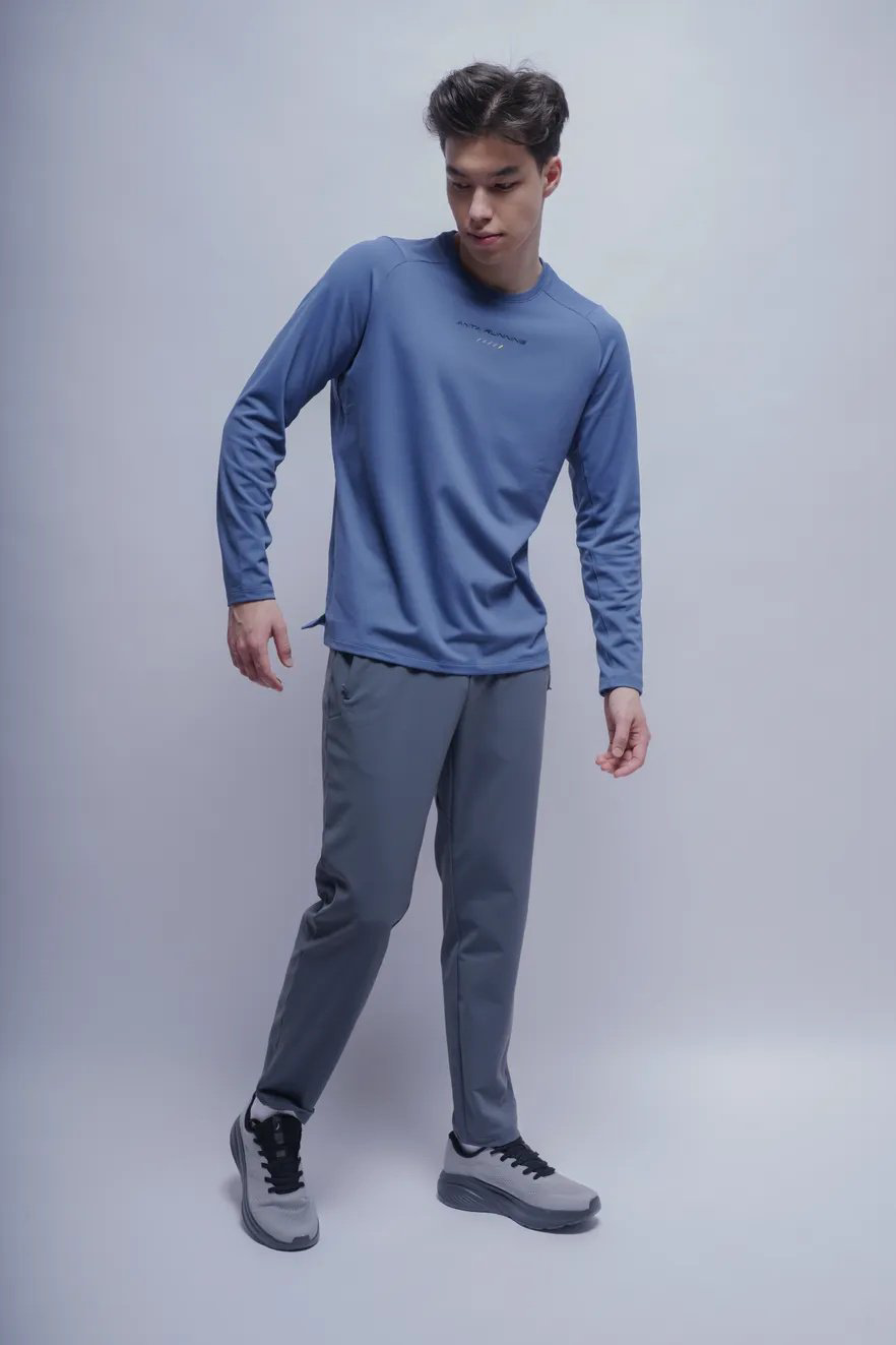 Лонгслив Anta 852515405-4 синие XXL 54-56 купить,15690