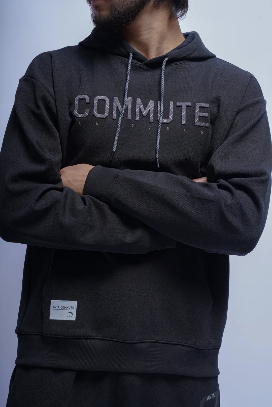 Худи Anta 852537708-2 черные XXXXL 58-60 купить,38090