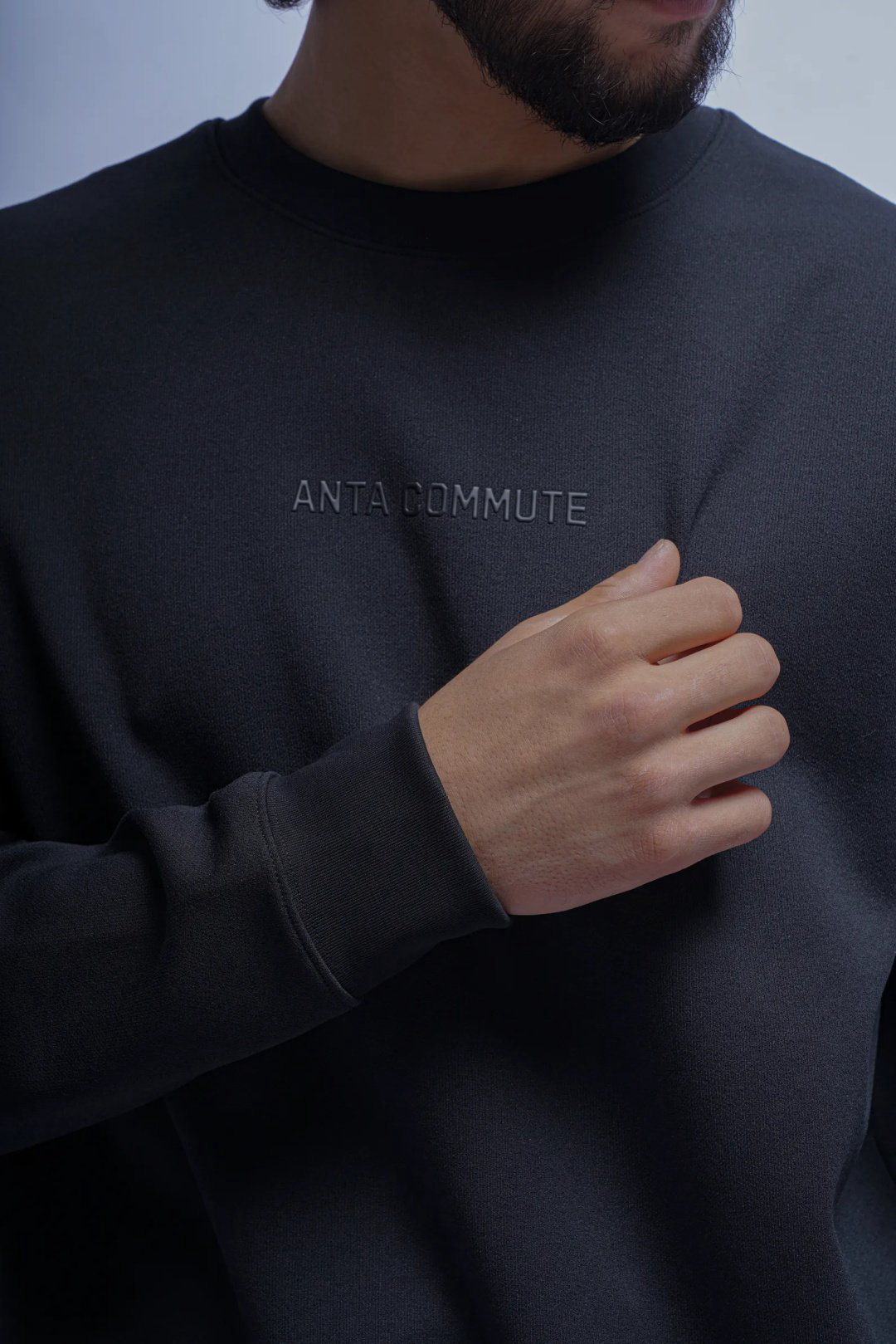 Свитшот Anta 852547723-3 черные L 50-52 купить,24490