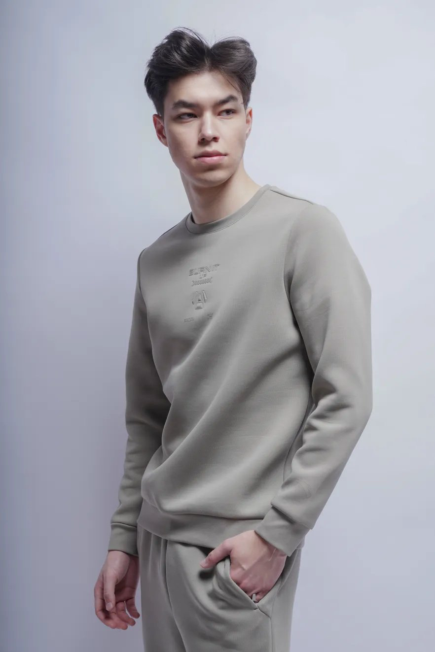 Свитшот Anta 852517702S-3 зеленые M 48-50 купить,19690