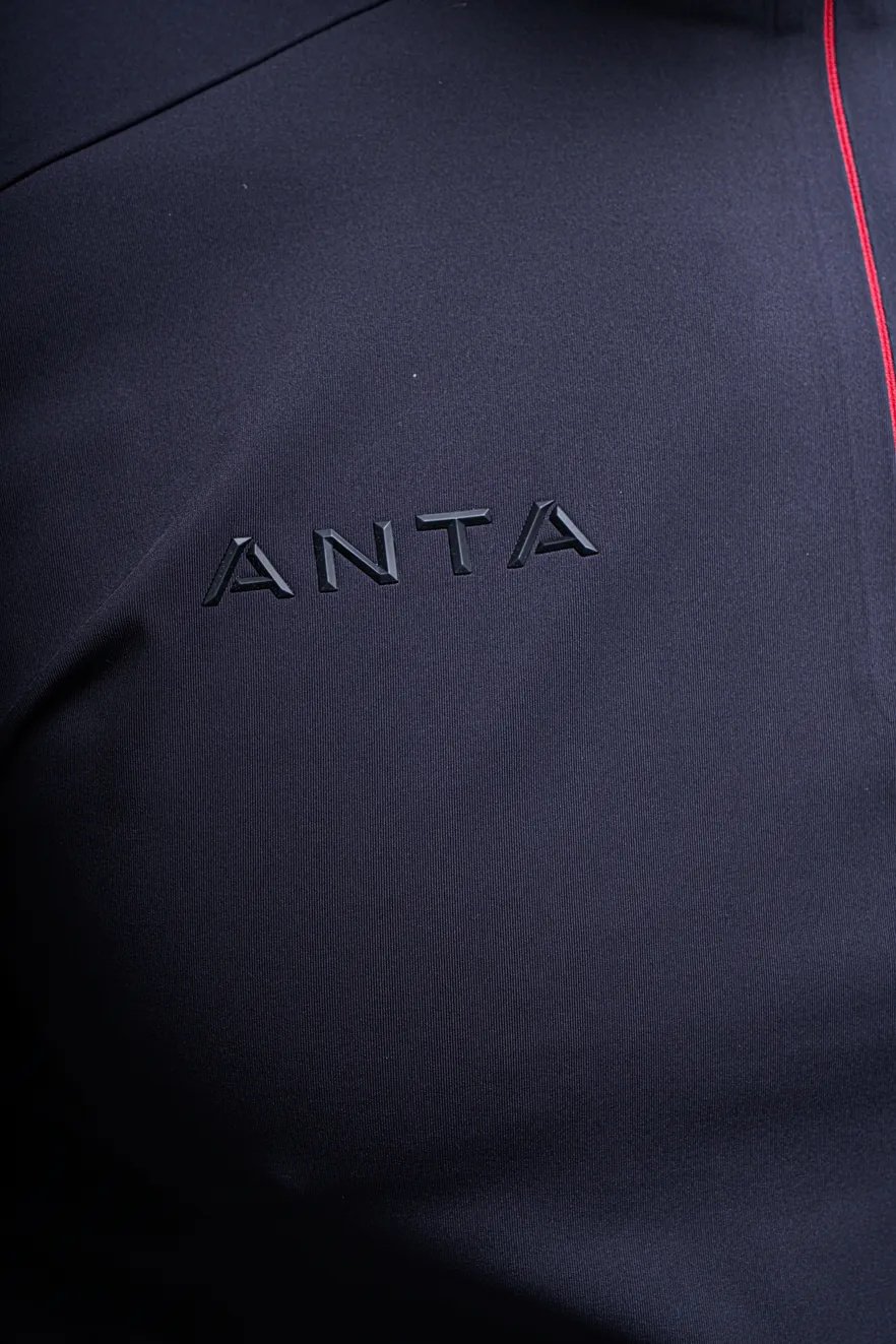 Лонгслив Anta 852447410S-3 черные S 46-48 купить,NaN
