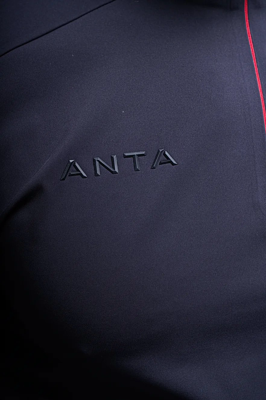 Лонгслив Anta 852447410S-3 черные S 46-48 купить,NaN
