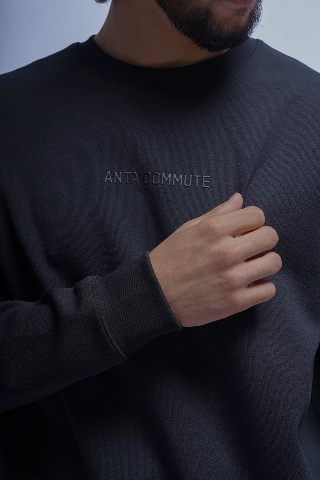 Свитшот Anta 852547723-3 черные XXXL 56-58