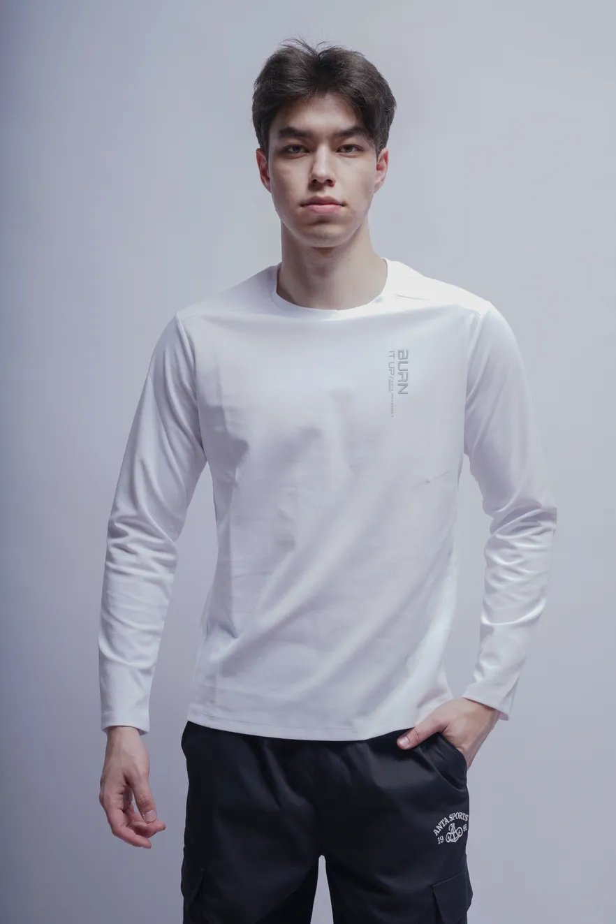 Лонгслив Anta 852527404-1 белые XXL 54-56