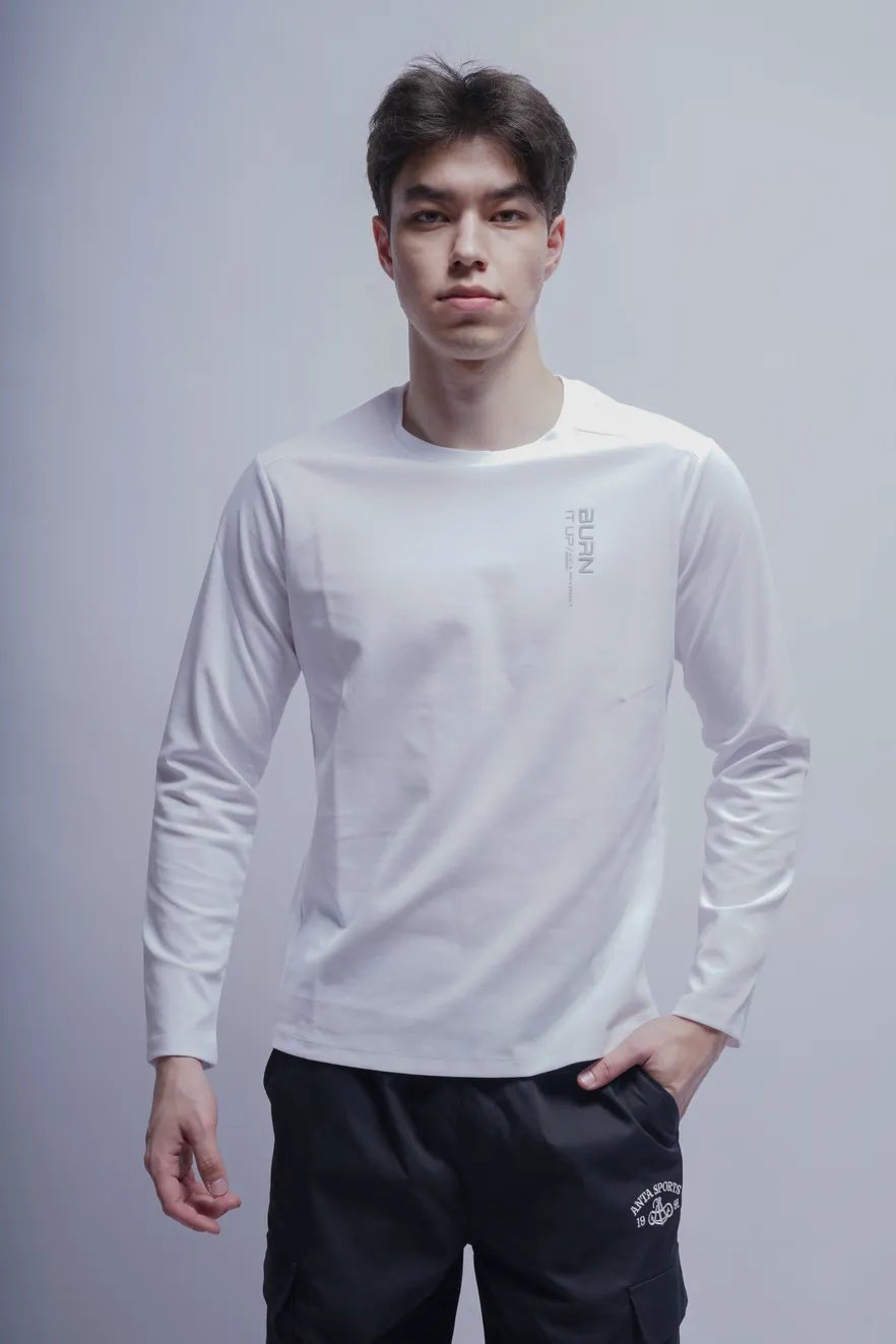 Лонгслив Anta 852527404-1 белые XXL 54-56 купить,13990