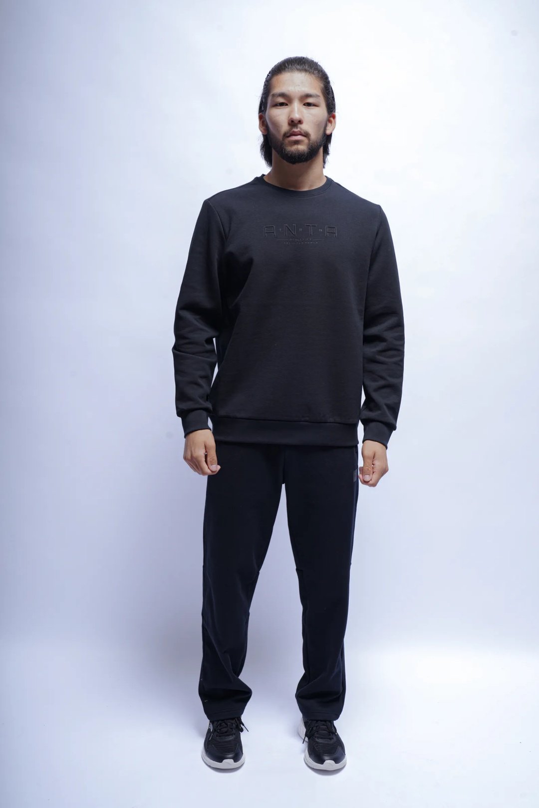 Свитшот Anta 852547720-3 черные XXXXL 58-60 купить,NaN
