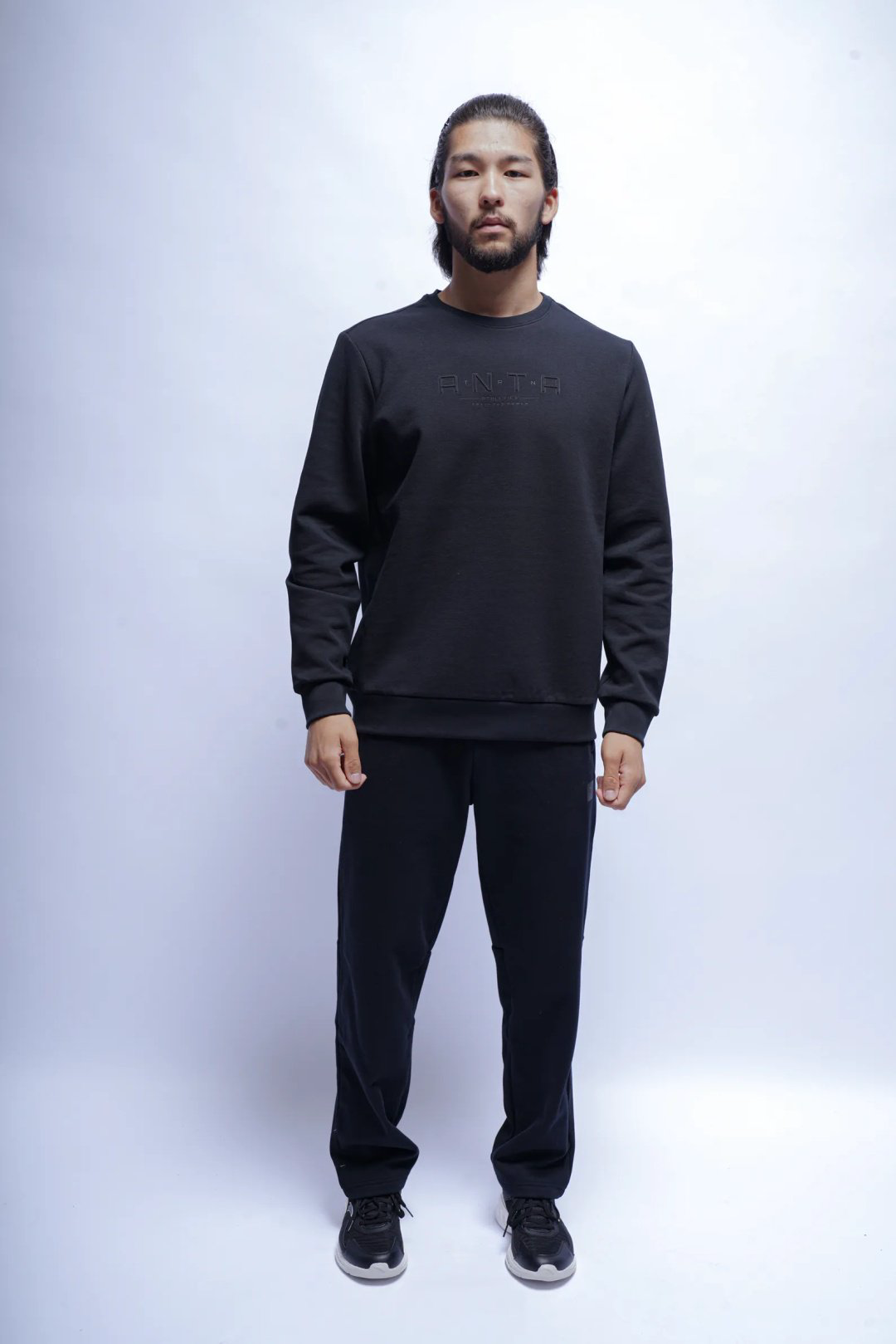 Свитшот Anta 852547720-3 черные XXXXL 58-60 купить,NaN