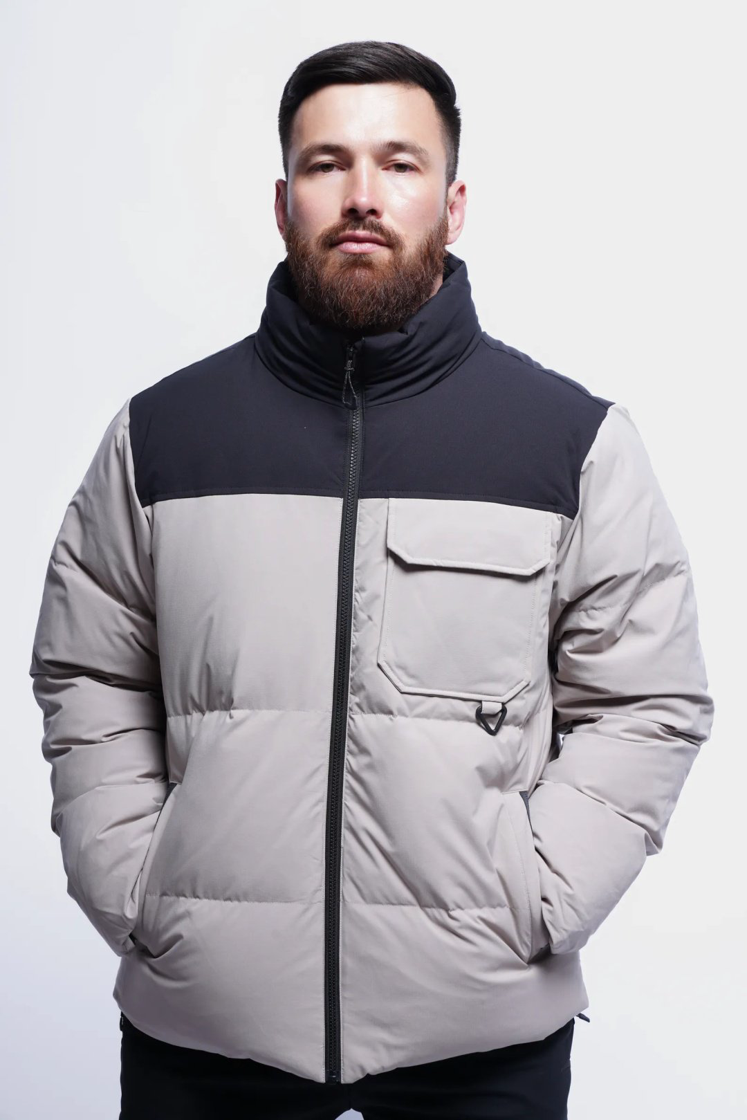 Пуховик Anta 852446902-1 серые XXL 54-56 купить,38672