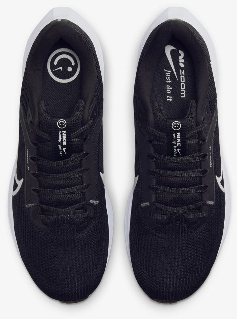 Кроссовки Nike Air Zoom Pegasus 40 черный, белый купить,NaN