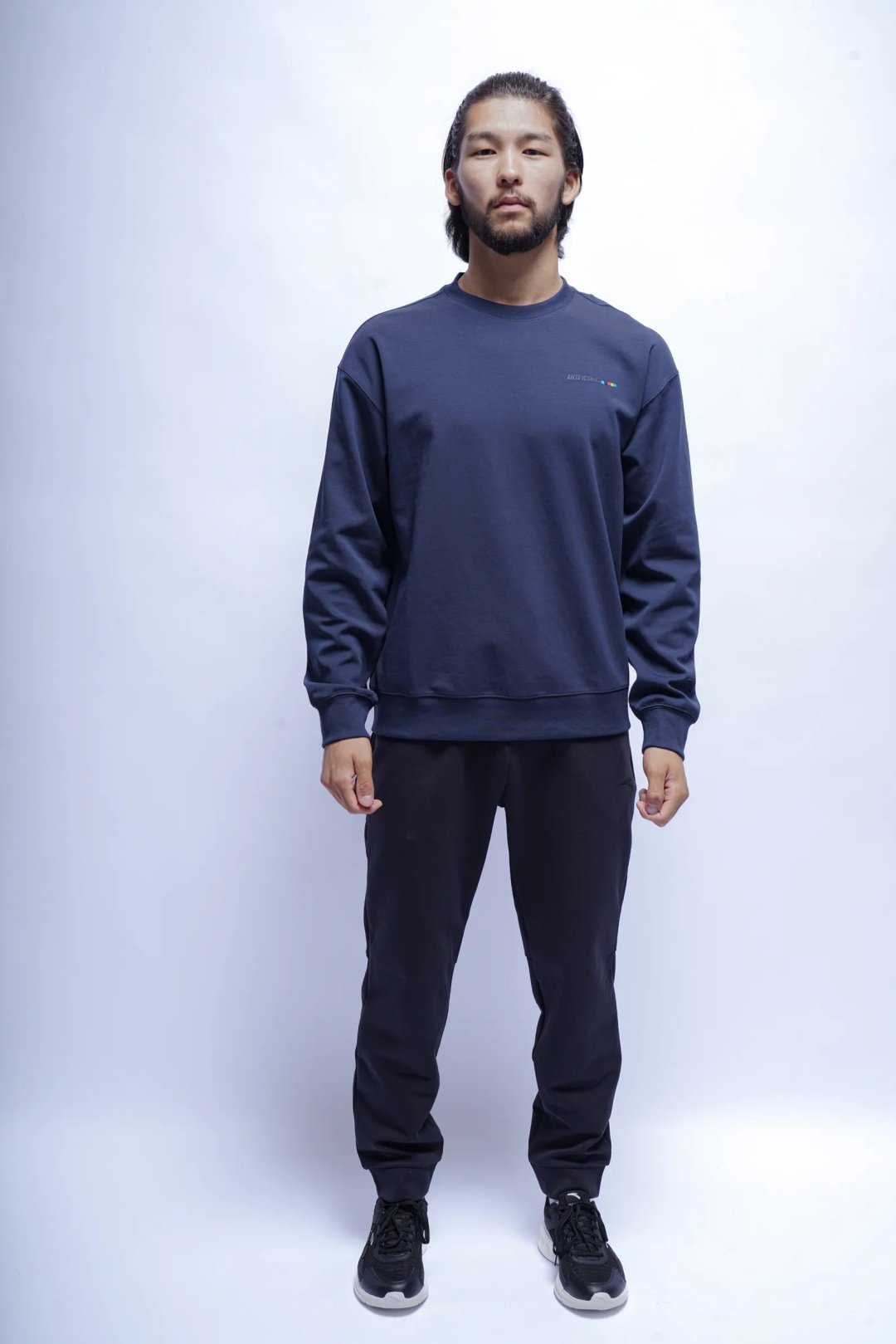 Свитшот Anta 852538706-3 синие XL 52-54