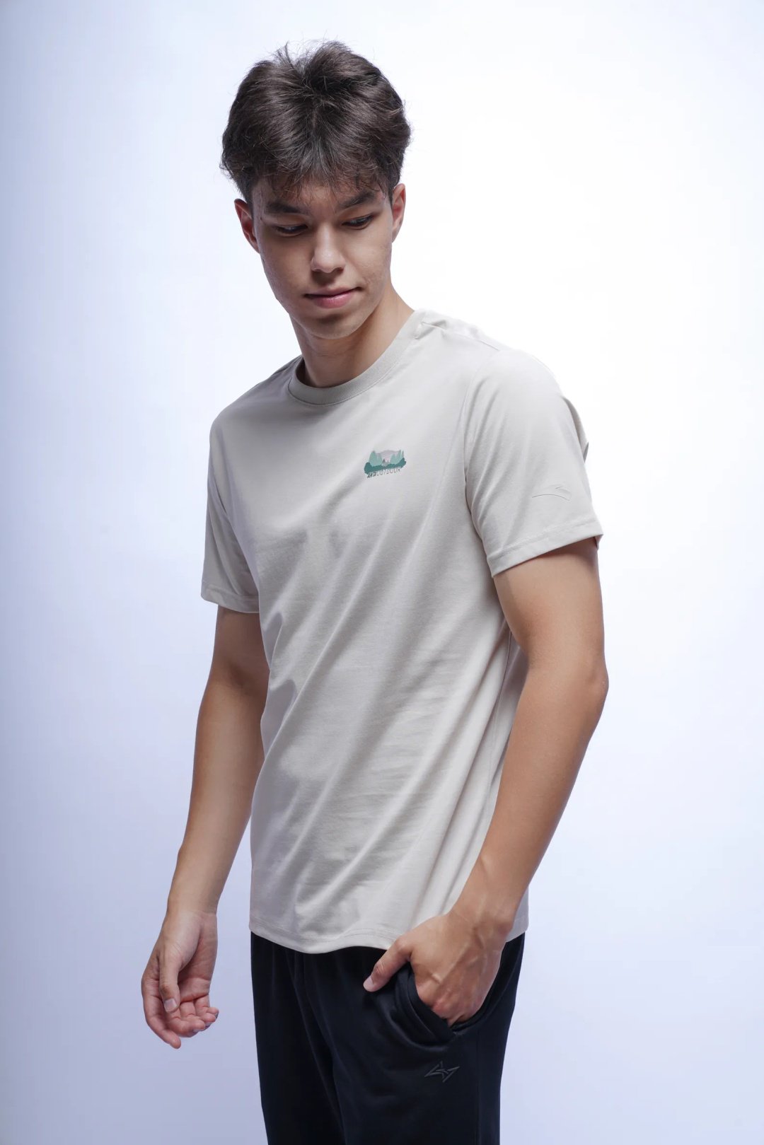 Футболка Anta 852536111-2 серые XXXL 56-58