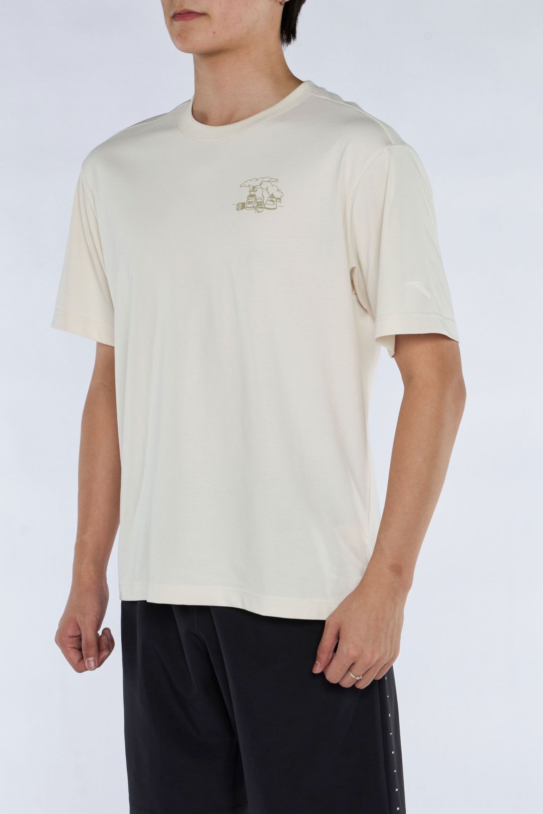 Футболка Anta 852527126-1 бежевые XXL 54-56