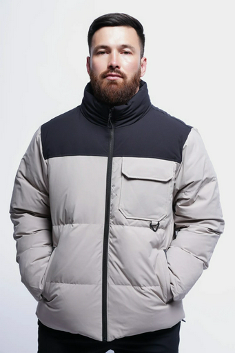 Пуховик Anta 852446902-1 серые XXXL