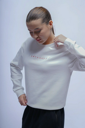 Свитшот Anta 862537719-1 белые XS 42-44