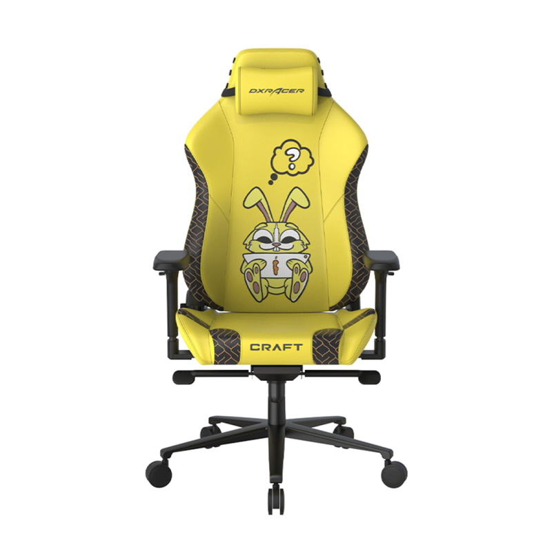 Игровое кресло DXRacer CRA-002-YN-H1-C13 желтое купить,NaN