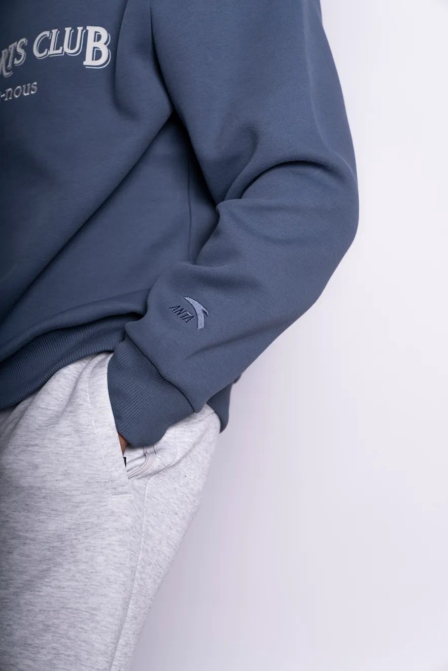 Свитшот Anta 852418732-2 синие XL 52-54 купить,11372