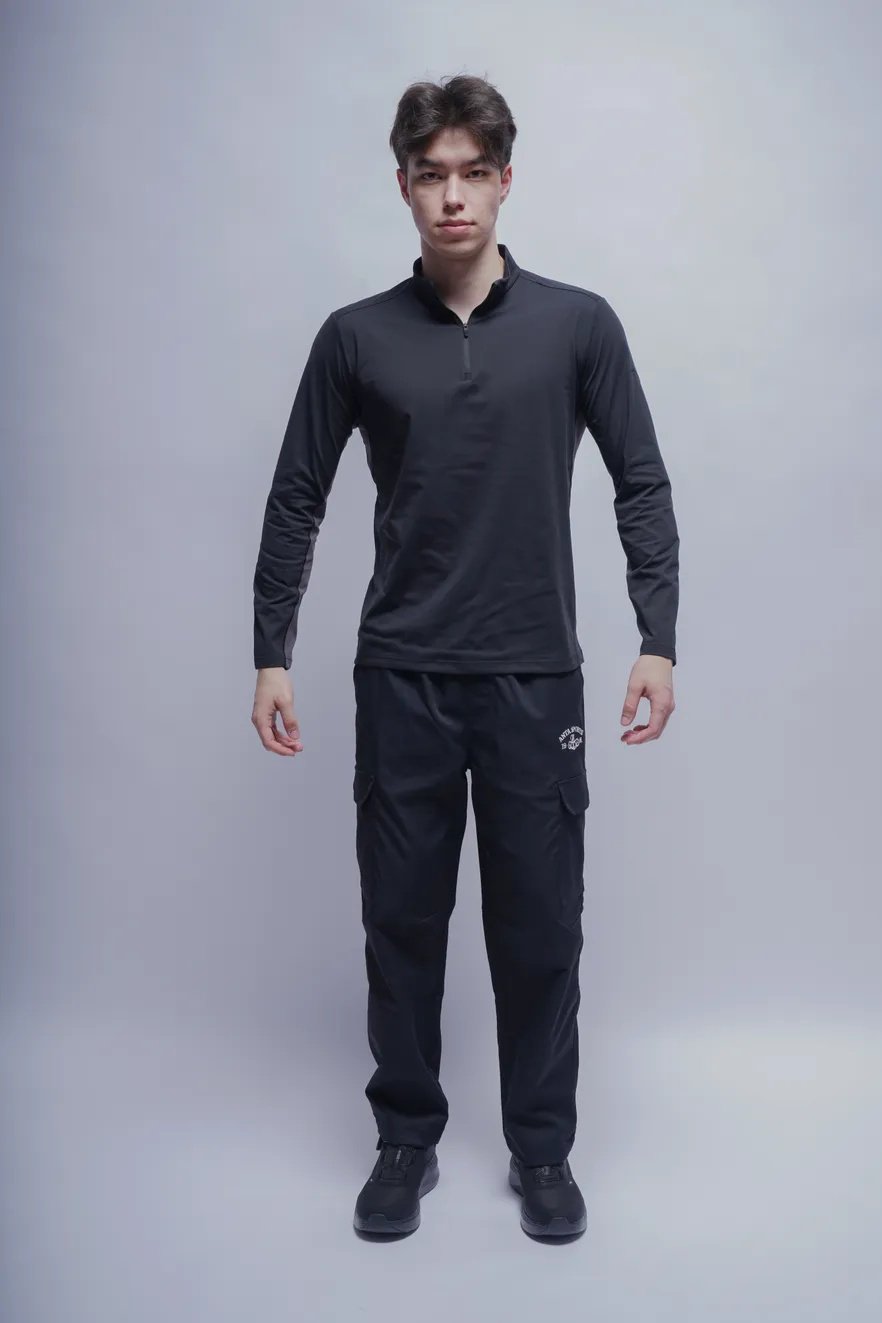 Лонгслив Anta 852527406-3 черные XXL 54-56 купить,NaN