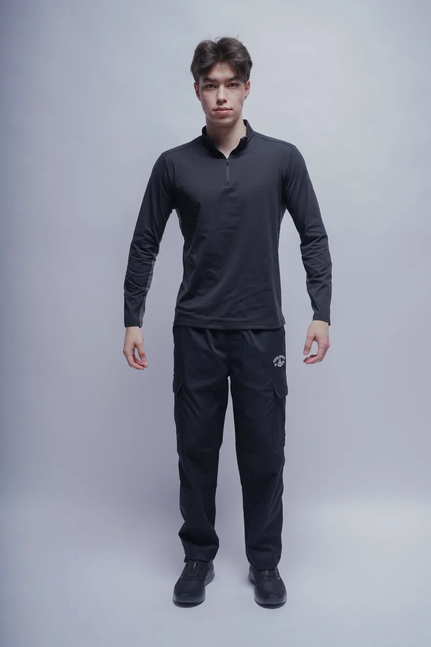 Лонгслив Anta 852527406-3 черные XXL 54-56 купить,NaN