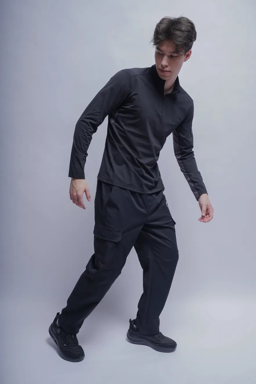 Лонгслив Anta 852527406-3 черные XXL 54-56 купить,NaN