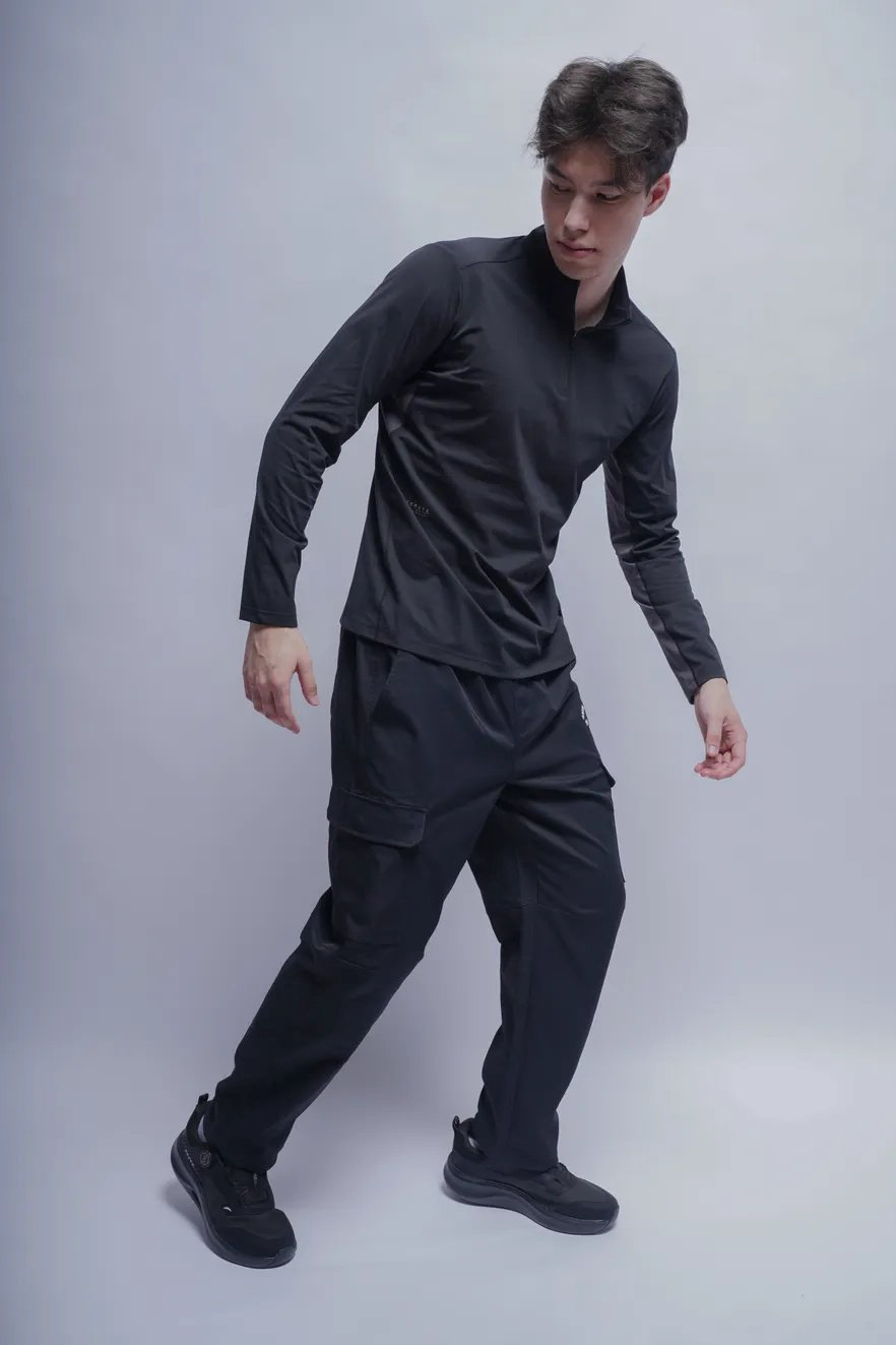 Лонгслив Anta 852527406-3 черные XXL 54-56 купить,NaN