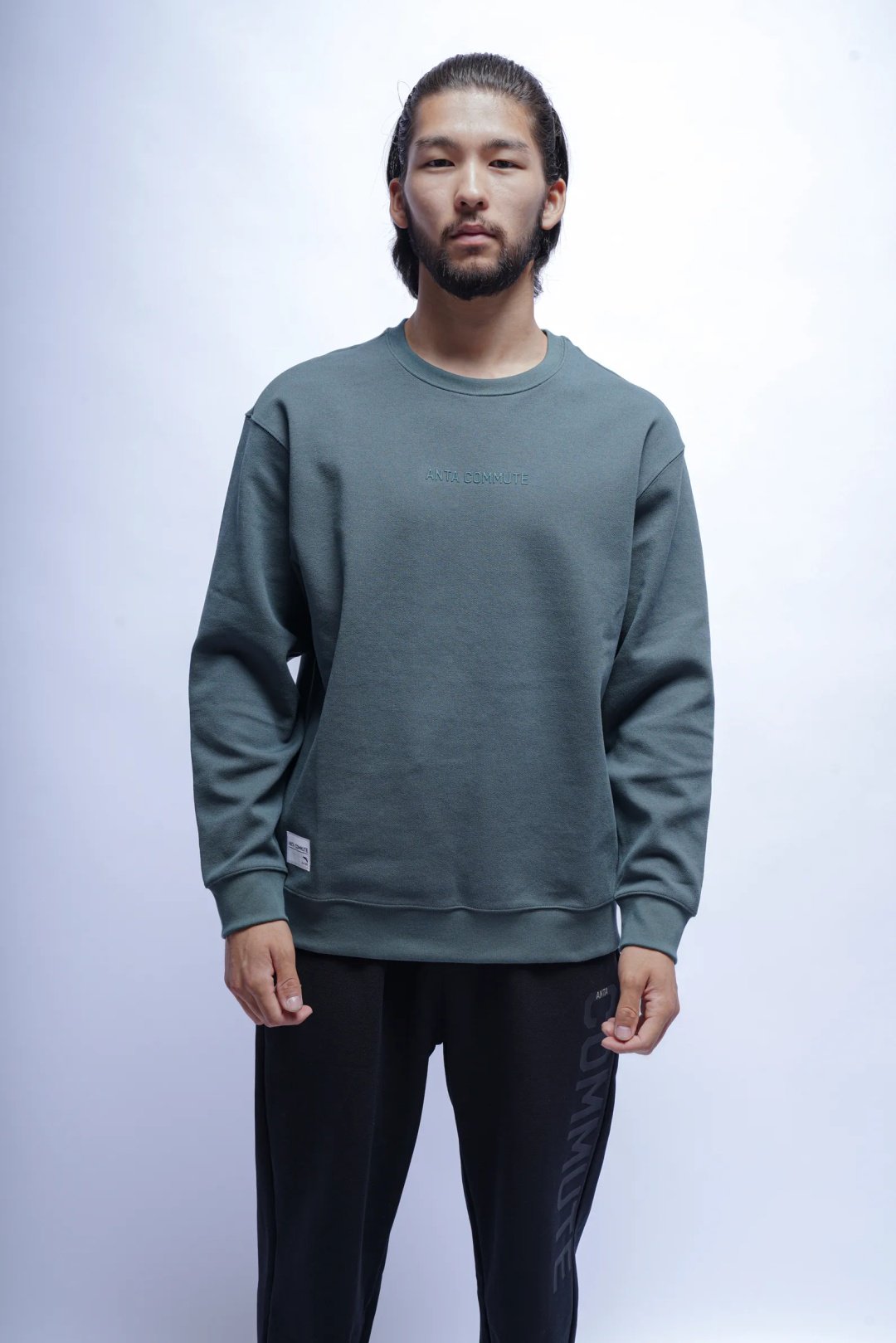 Свитшот Anta 852547723-2 зеленые XXXL 56-58 купить,24490