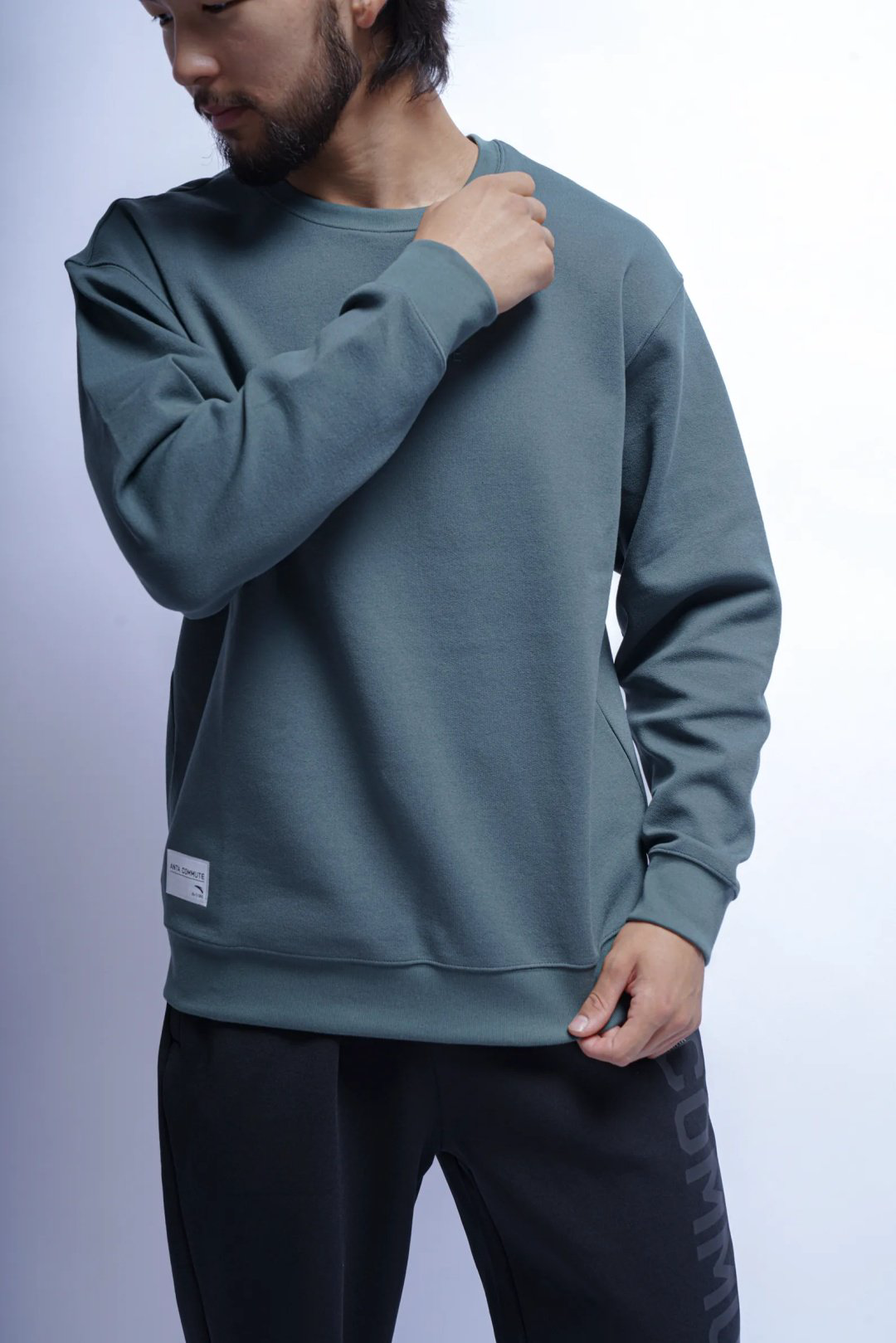 Свитшот Anta 852547723-2 зеленые XXXL 56-58 купить,24490