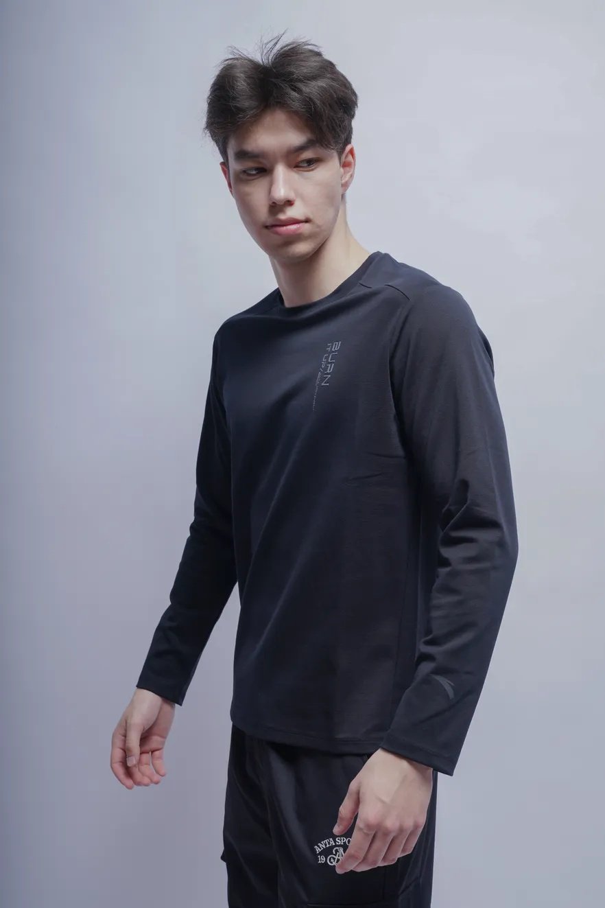 Лонгслив Anta 852527404-2 черные XXL 54-56 купить,NaN